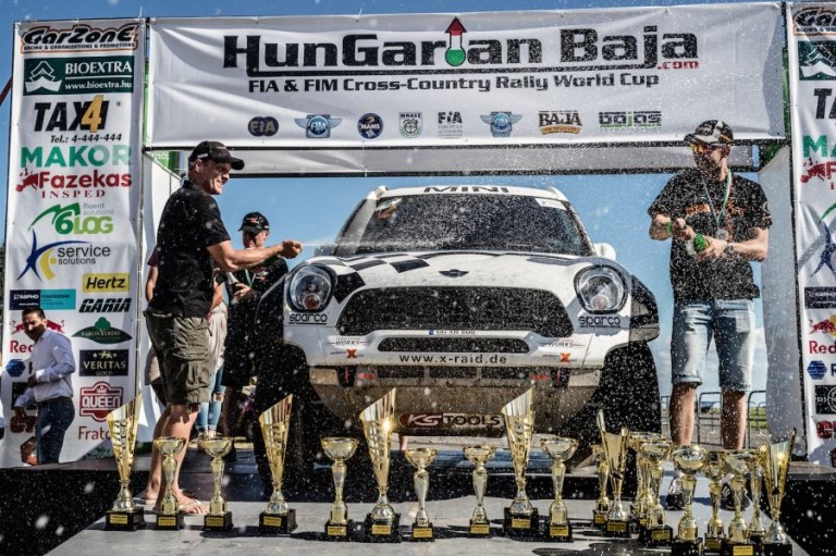 MINI ALL4 Racing castiga Hungarian Baja