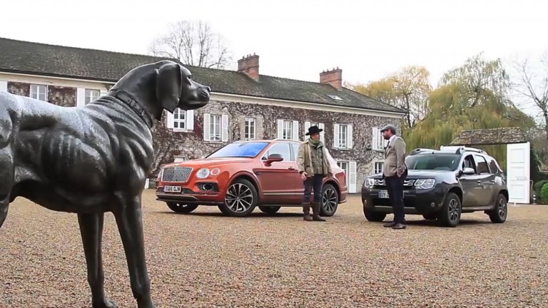 Dacia Duster împotriva lui Bentley Bentayga