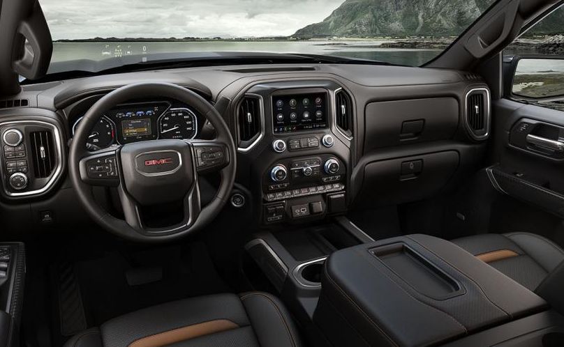 sierra-at4-interior GMC Sierra AT4, pariul General Motors pentru off-road