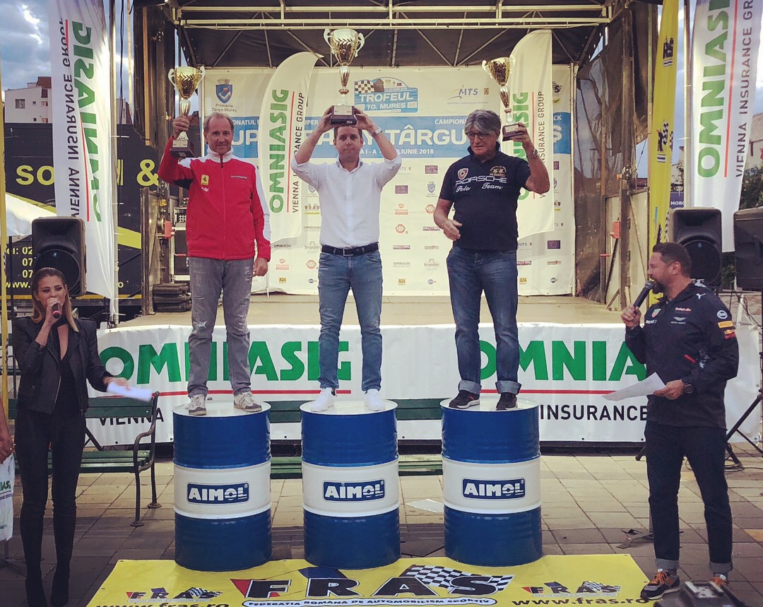 castigatori Podium italian la prima editie a Campionatului National de Super Rally