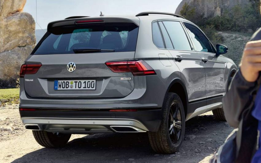 Volkswagen Tiguan Offroad, dezvaluit la Moscova tiguan-spate