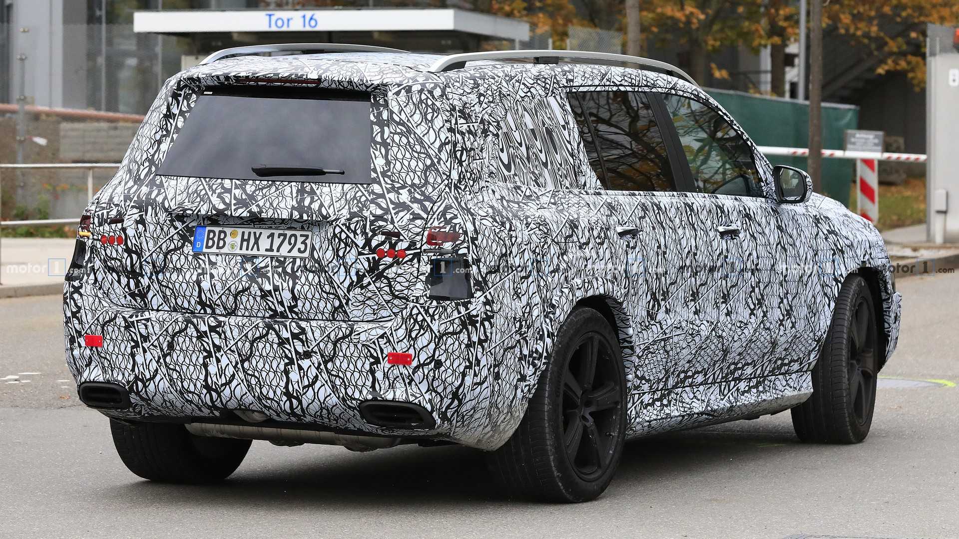 mercedes-maybach-gls-spy-photo Mercedes-Maybach GLS apare pentru prima data in imagini spion