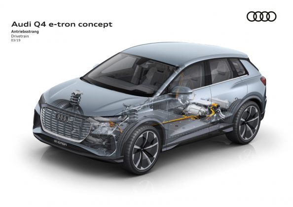 Q-e-tron_1-594x420 Salonul Auto de la Geneva 2019: Audi  Q4 e-tron, Toyota GR Supra si...nu numai