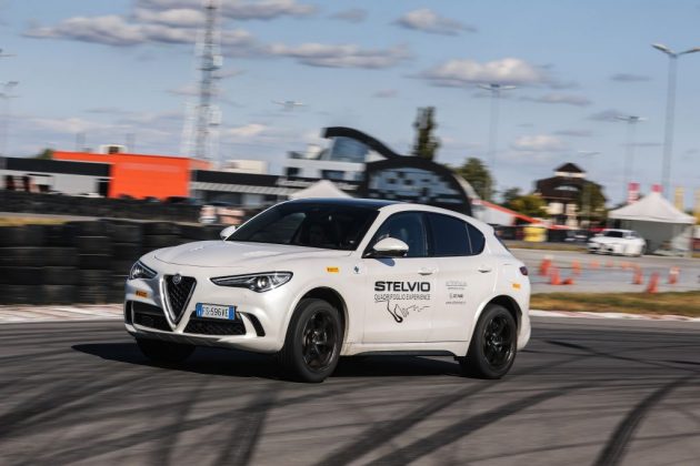 Stelvio-Quadrifoglio_3-630x420 Stelvio Quadrifoglio, prim contact pe circuit