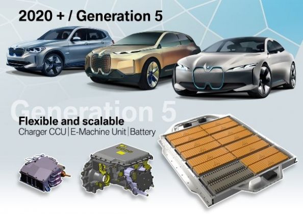 BMW-i4-4-594x420 BMW i4, model electric de clasa medie Premium cu putere de V8