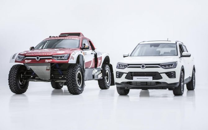 SsangYong-Korando-DKR-1-670x420 SsangYong Korando DKR pentru editia 2020 din Dakar