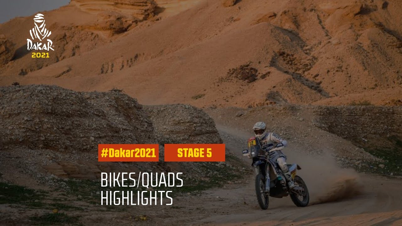 Dakar 2021: Rezumat video Moto & Quad etapa 5