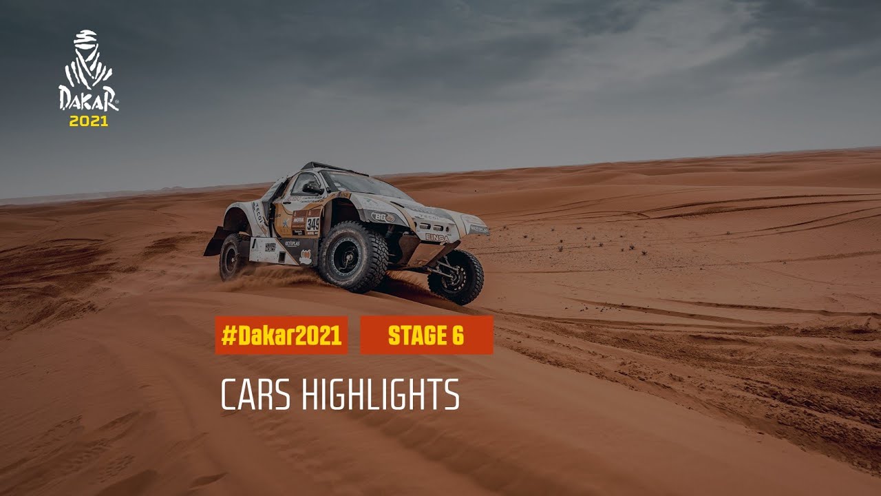 Dakar 2021: Rezumat video Cars & LV & Truck etapa 6