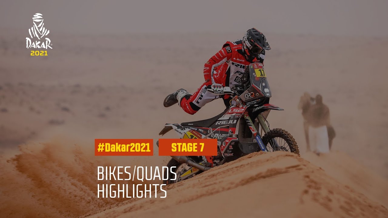 Dakar 2021: Rezumat video Moto & Quad etapa 7