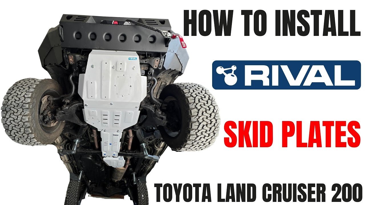 Cum se instalează Kit scut aluminiu Rival pe Toyota Land Cruiser 200