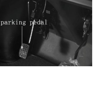 fig34_parking_pedal Manual Kuba Q-EN în limba română - Ghid complet